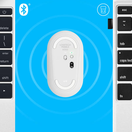 Image 4 for Logitech Pebble M350 Wireless Mouse - Off-White