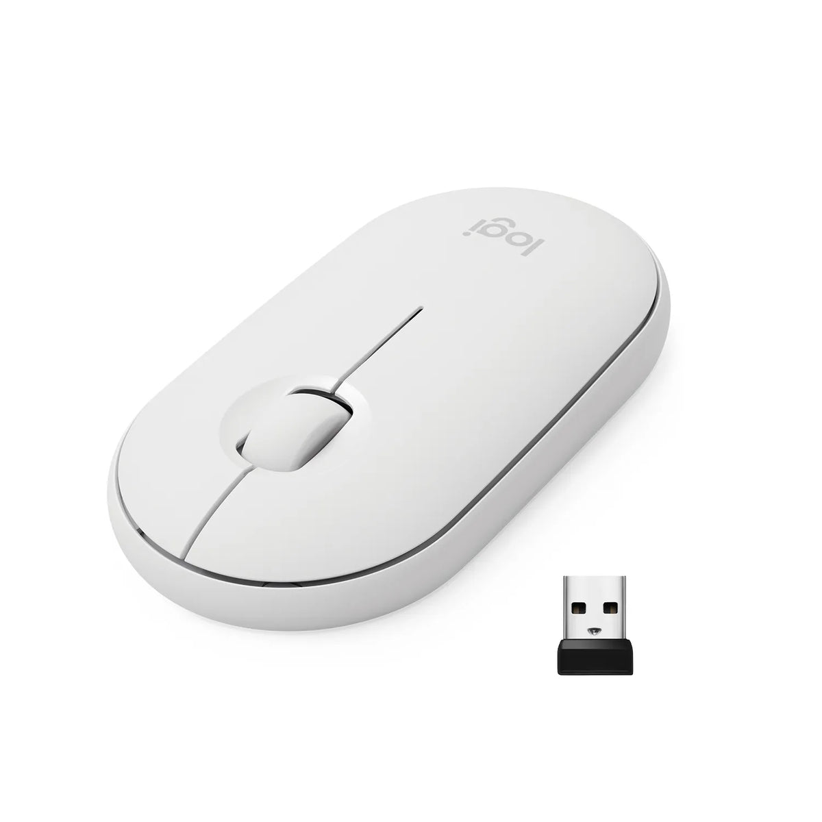 Image 5 for Logitech Pebble M350 Wireless Mouse - Off-White