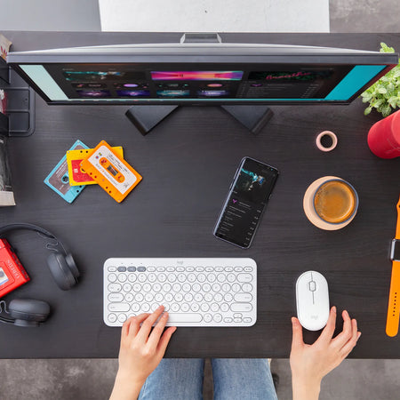 Image 6 for Logitech Pebble M350 Wireless Mouse - Off-White