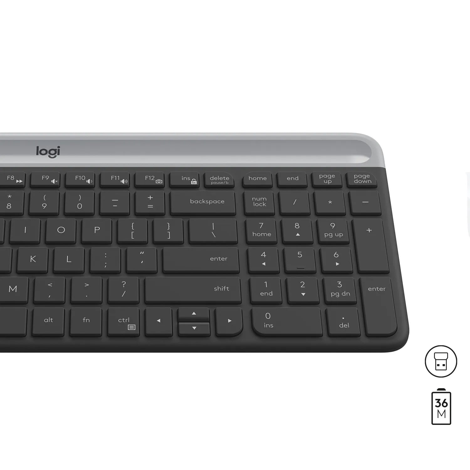 Image 12 for Logitech MK470 Wireless Keyboard and Mouse Combo