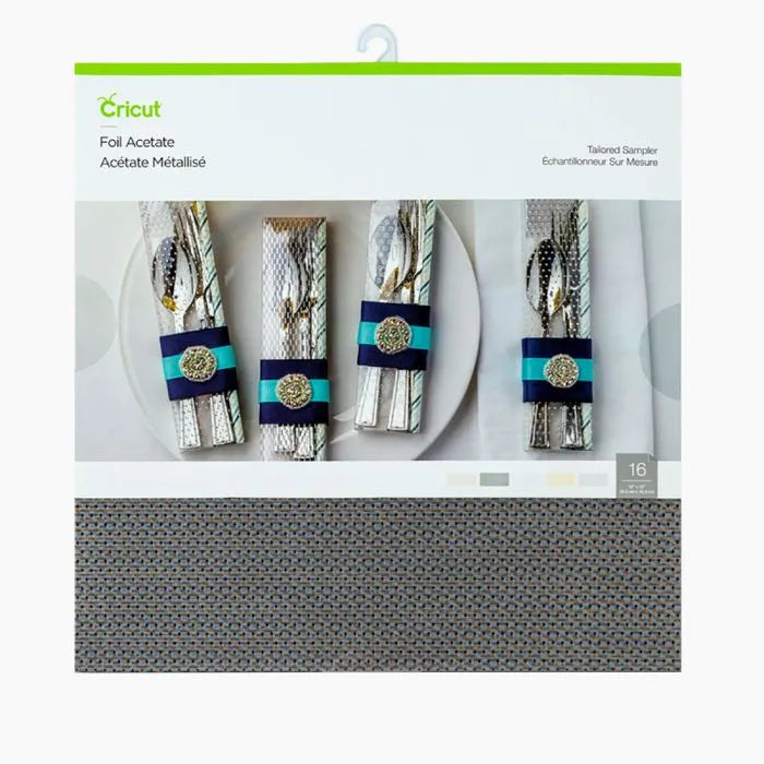Image 9 for Cricut Foil Acetate Sheets - Tailored Pack (30x30cm, 16 Sheets)