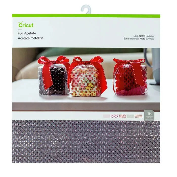 Image 8 for Cricut Foil Acetate Sheets 16-Pack Love Notes