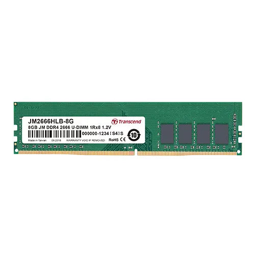 Image 1 for Transcend 16GB DDR4-2666 U-DIMM Memory