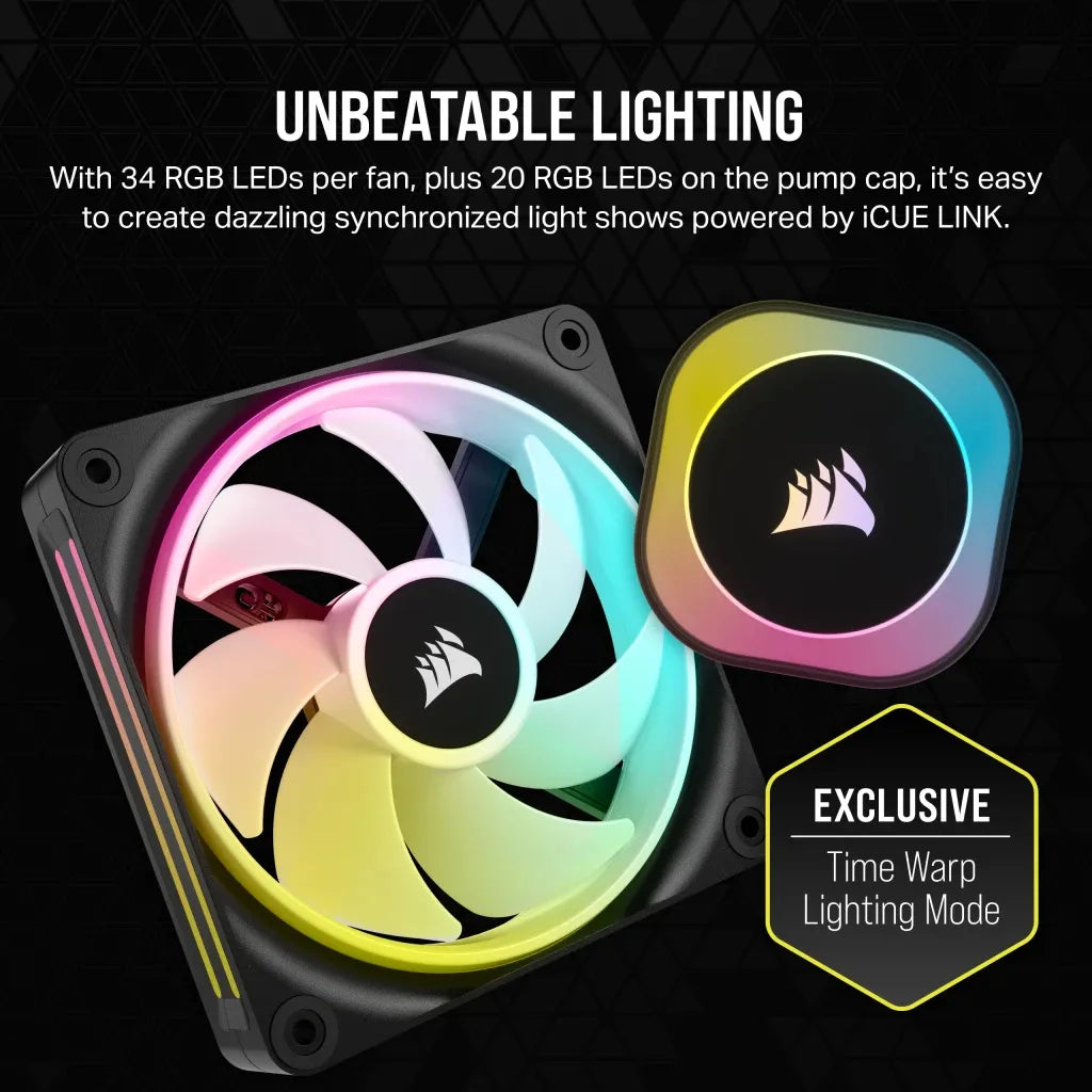 Image 6 for Corsair iCUE LINK H150i RGB Liquid CPU Cooler
