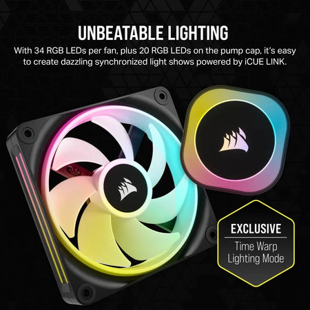 Image 6 for Corsair iCUE LINK H150i RGB Liquid CPU Cooler