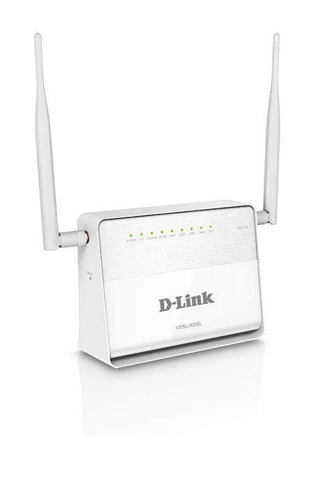 Image 1 for D-Link DSL-224 Wireless N300 ADSL/VDSL2 Modem Router with 4 Fast Ethernet Ports