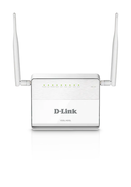 Image 3 for D-Link DSL-224 Wireless N300 ADSL/VDSL2 Modem Router with 4 Fast Ethernet Ports