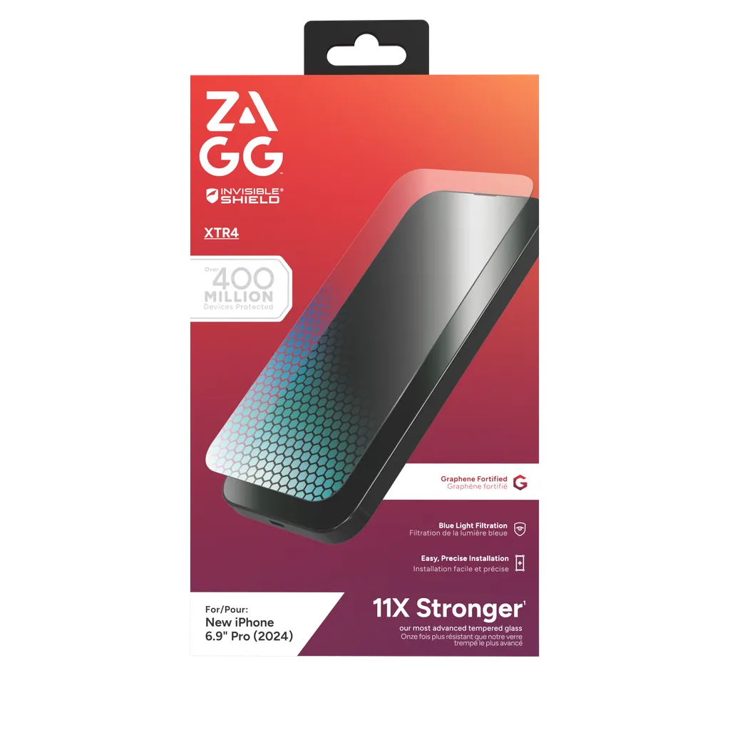 Image 2 for InvisibleShield Glass XTR4  Apple iP16 Pro Max Screen