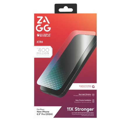 Image 2 for InvisibleShield Glass XTR4  Apple iP16 Pro Max Screen