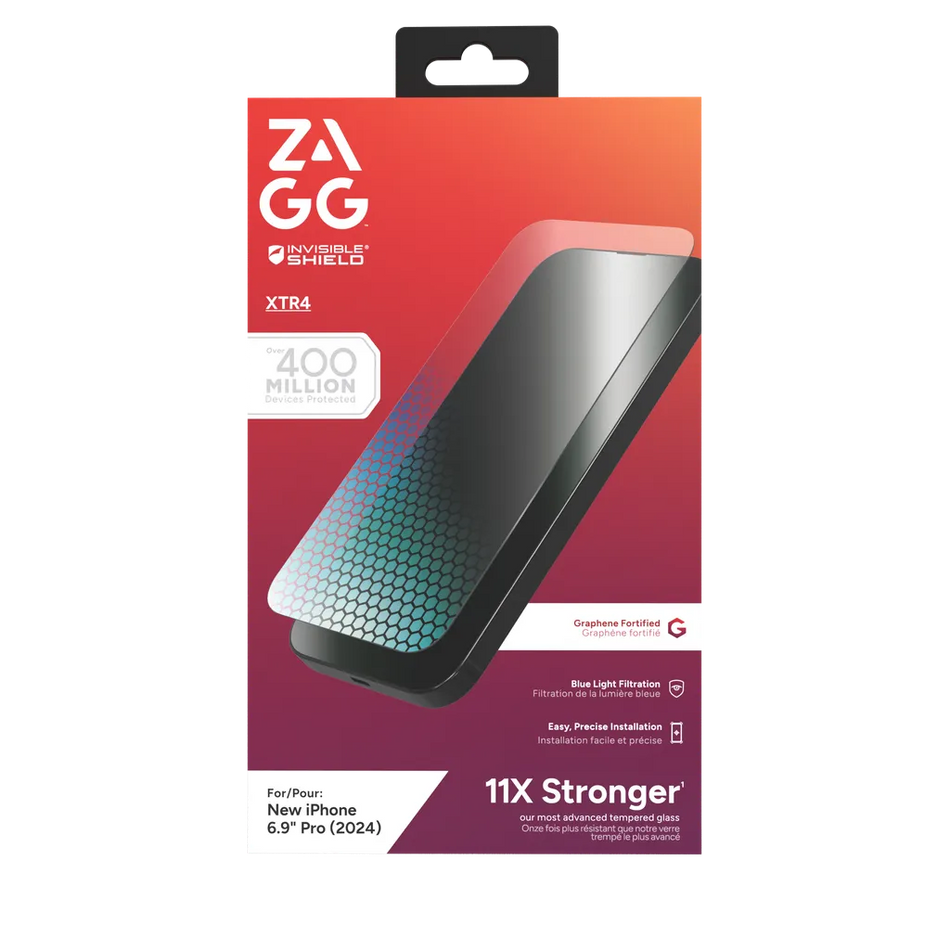 Image 2 for InvisibleShield Glass XTR4  Apple iP16 Pro Max Screen