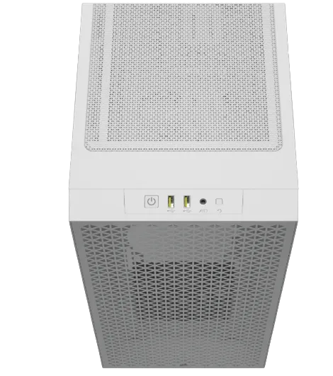 Image 9 for Corsair 3000D Airflow White Mid-Tower PC Case