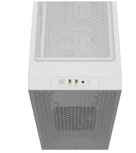 Image 9 for Corsair 3000D Airflow White Mid-Tower PC Case
