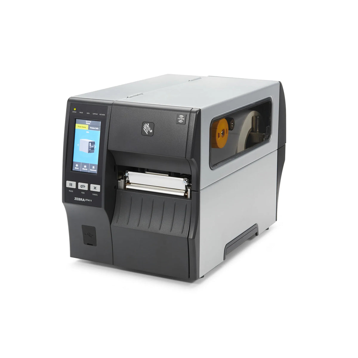 Image 1 for Zebra ZT411 Industrial Thermal Label Printer - 4 Inch 600 DPI with Ethernet Bluetooth