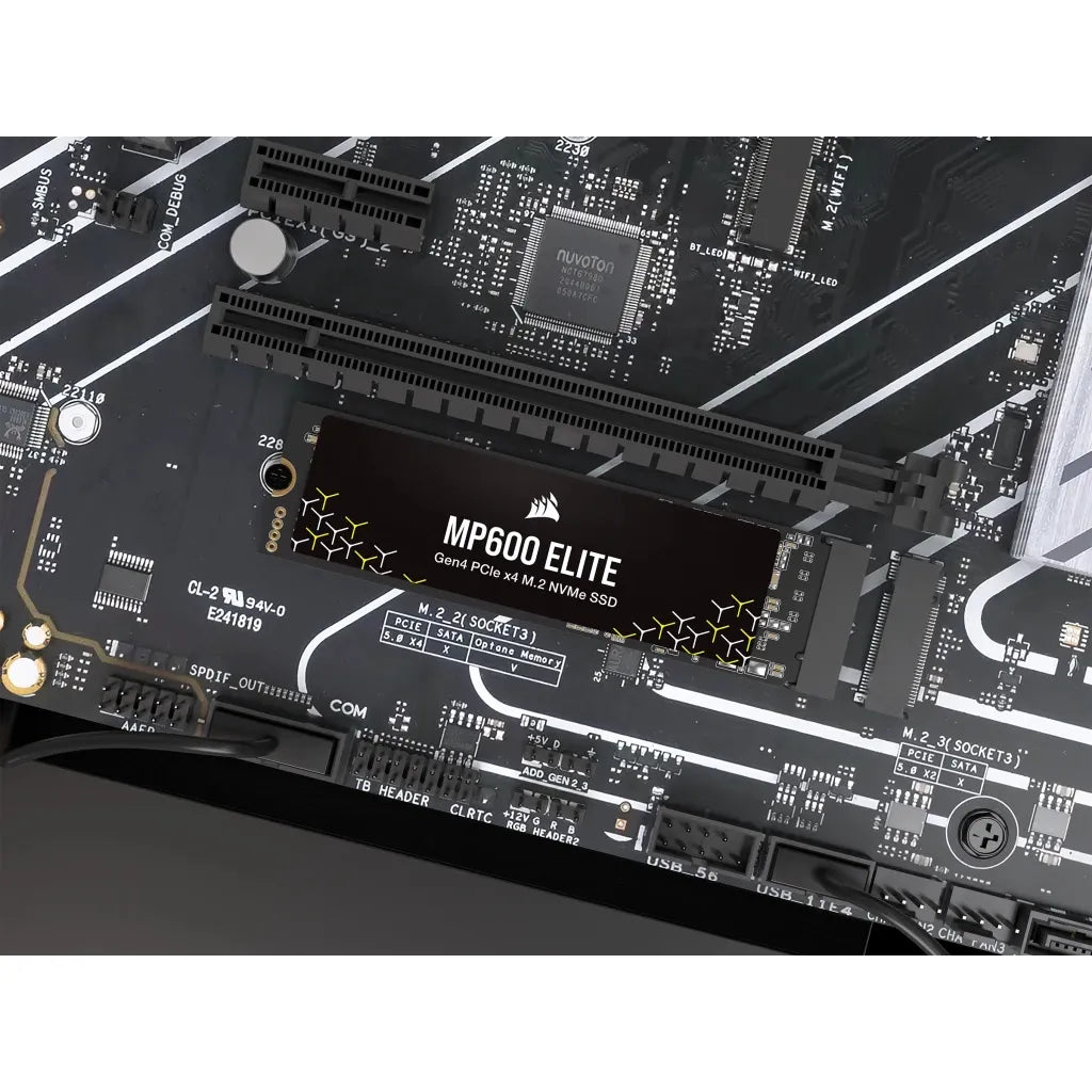 Image 9 for Corsair MP600 ELITE 1TB PCIe Gen4 NVMe M.2 SSD