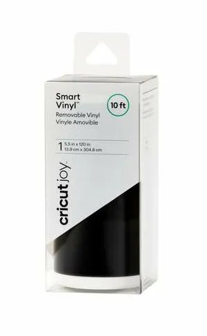 Image 1 for Cricut Joy Smart Vinyl Removable Value Roll - Black, 13.9 cm x 304.8 cm