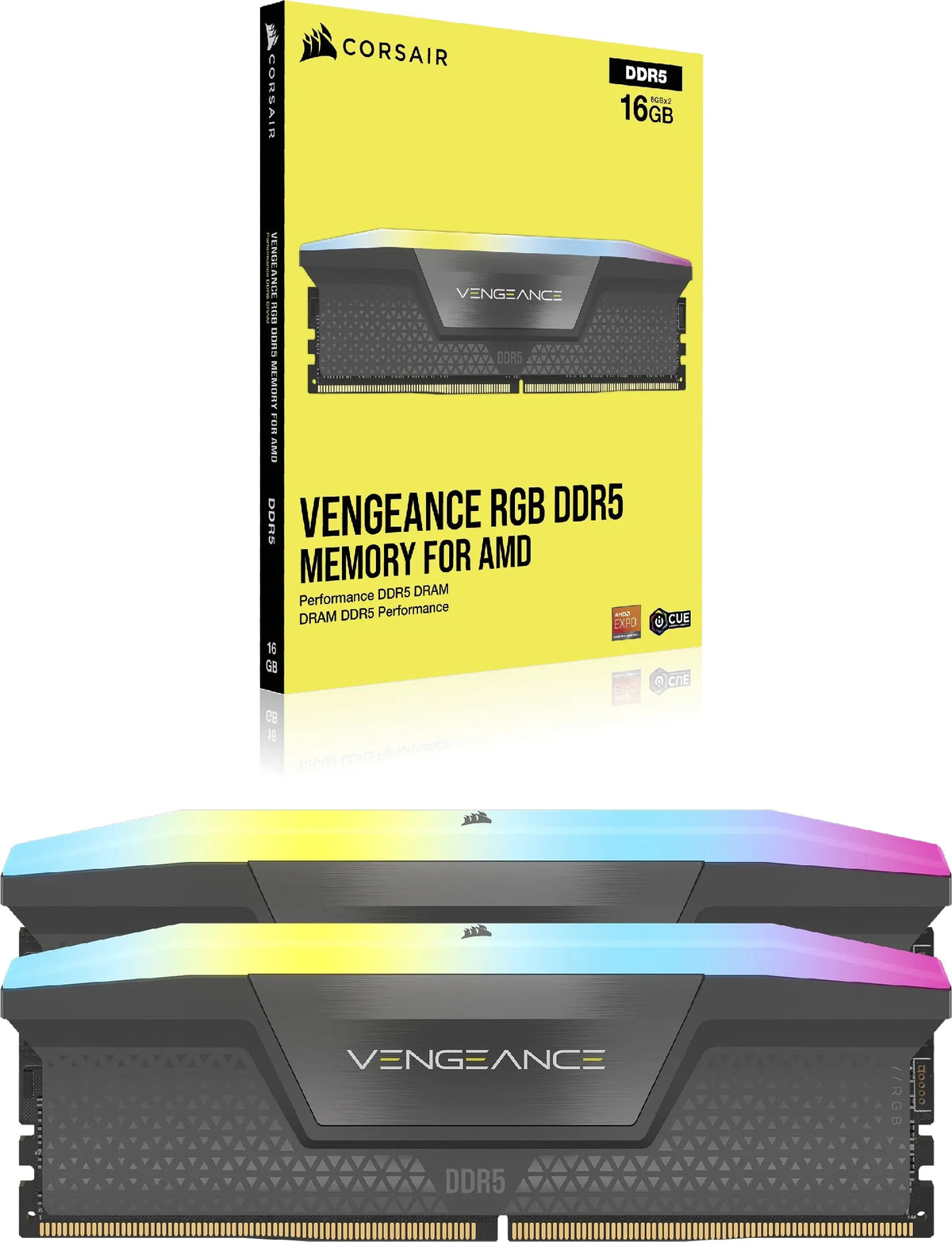 Image 6 for Corsair VENGEANCE RGB DDR5 32GB Memory Kit