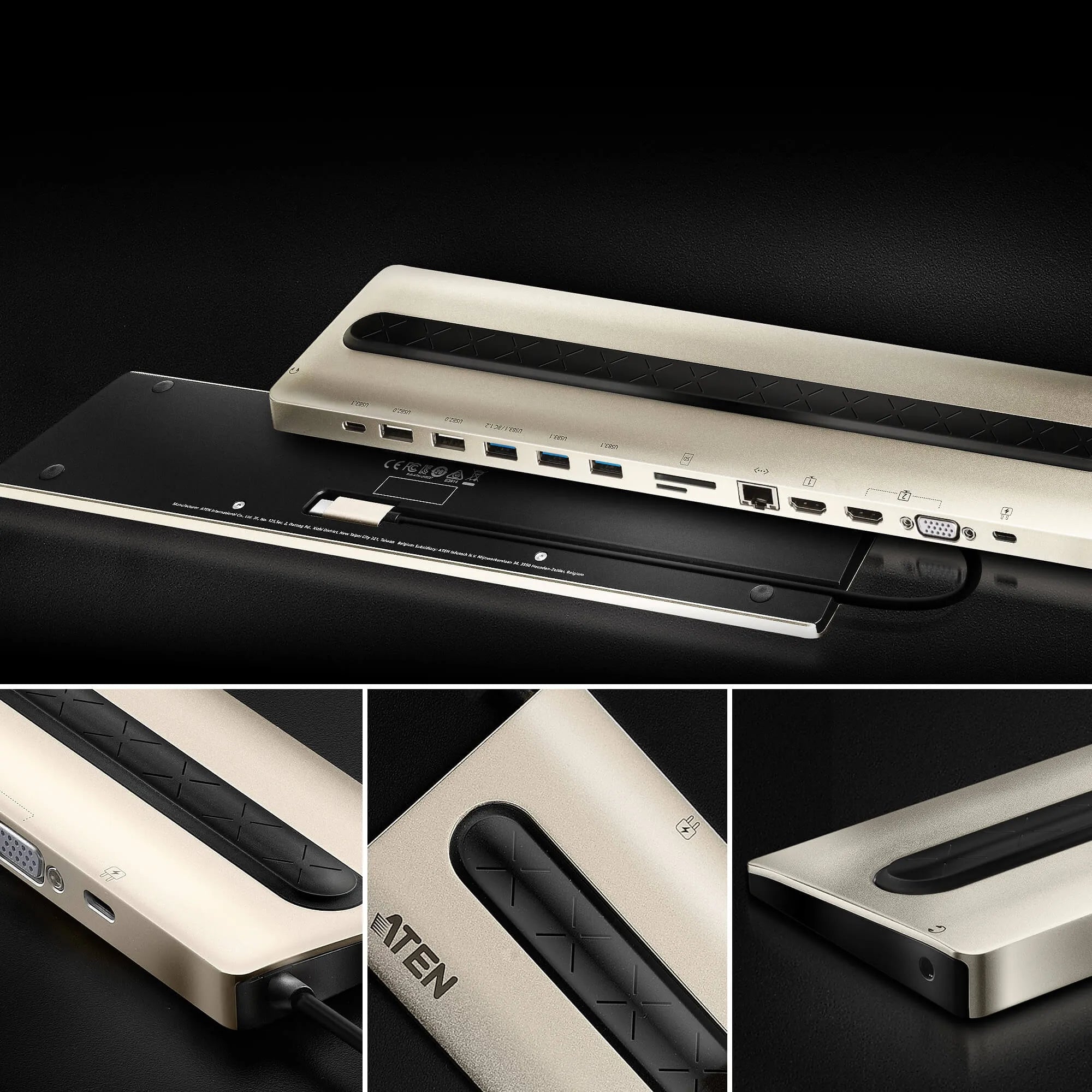 Image 5 for ATEN UH3237 USB-C Multiport Dock