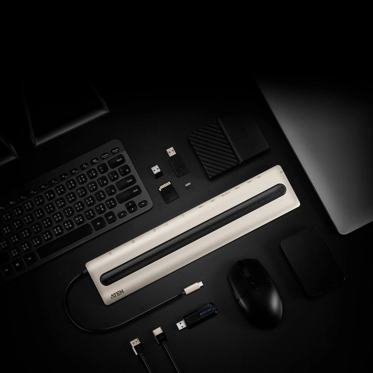 Image 7 for ATEN UH3237 USB-C Multiport Dock