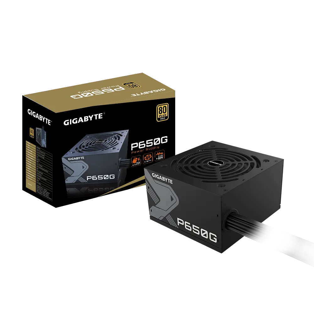 Image 1 for Gigabyte P650G 650W 80+ Gold Certified Power Supply - 3 Year Warranty