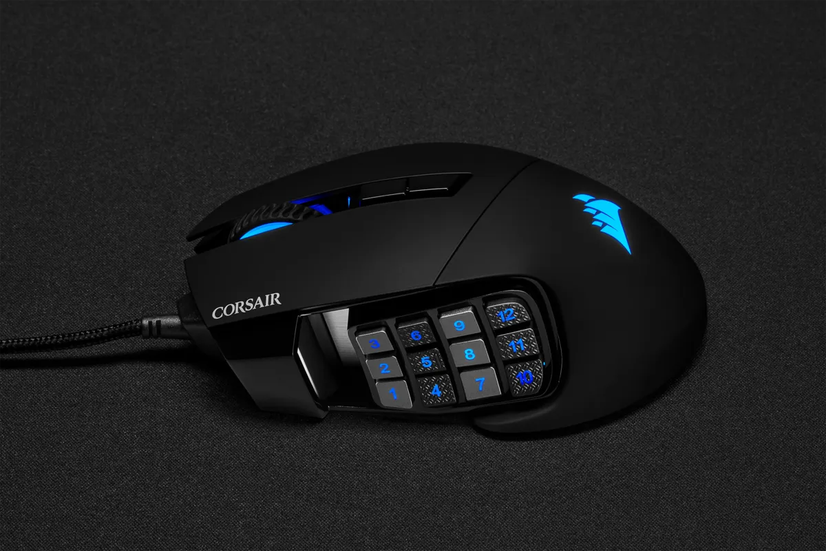 Image 2 for Corsair Scimitar Elite RGB Optical Gaming Mouse