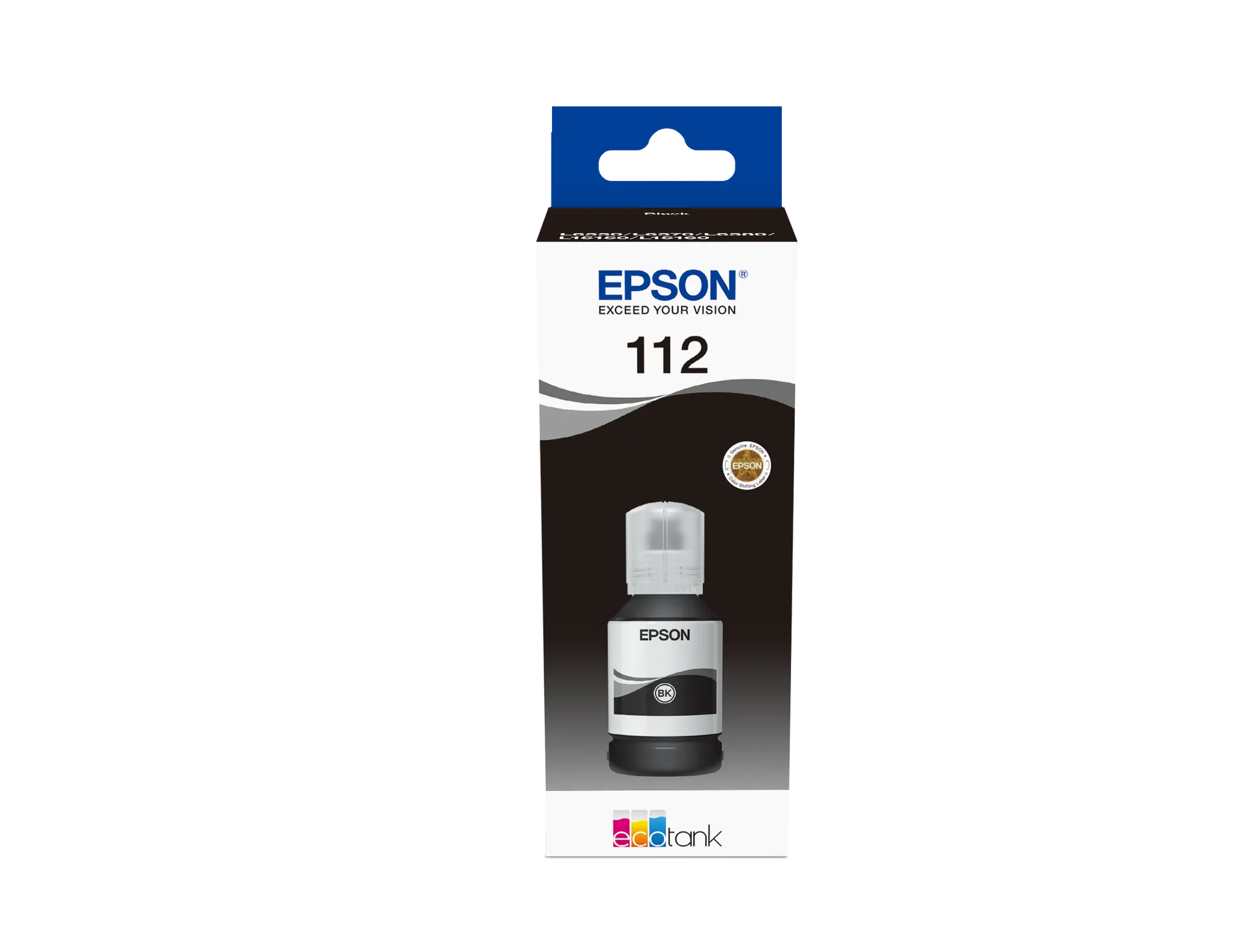 Image 1 for Epson 112 EcoTank Pigment Black Ink Bottle