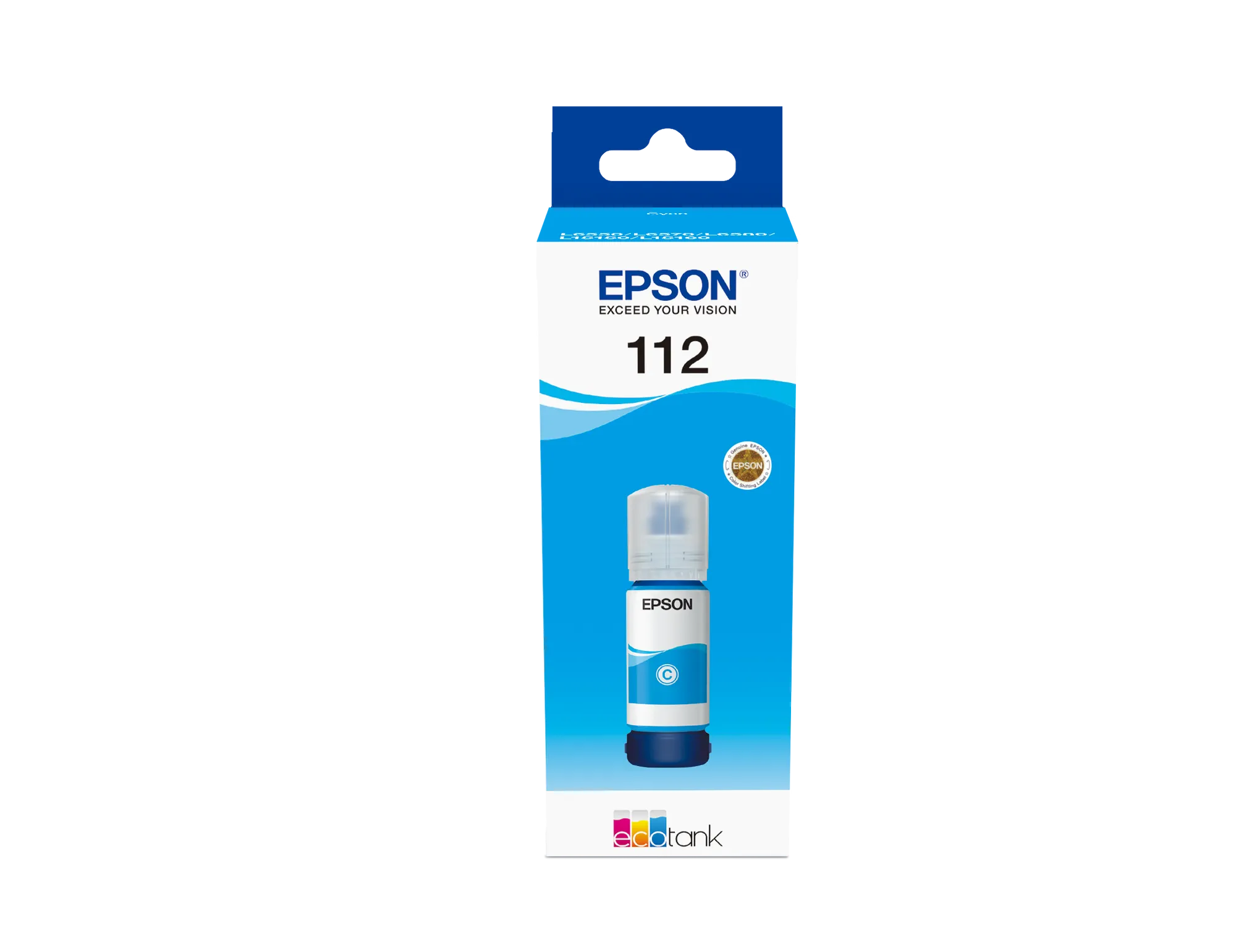 Image 2 for Epson EcoTank Pigment Cyan Ink Bottle - 70ml