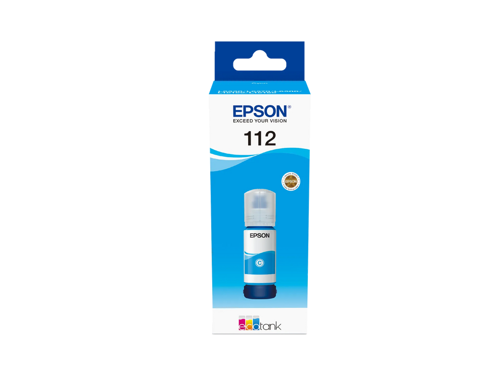 Image 2 for Epson EcoTank Pigment Cyan Ink Bottle - 70ml