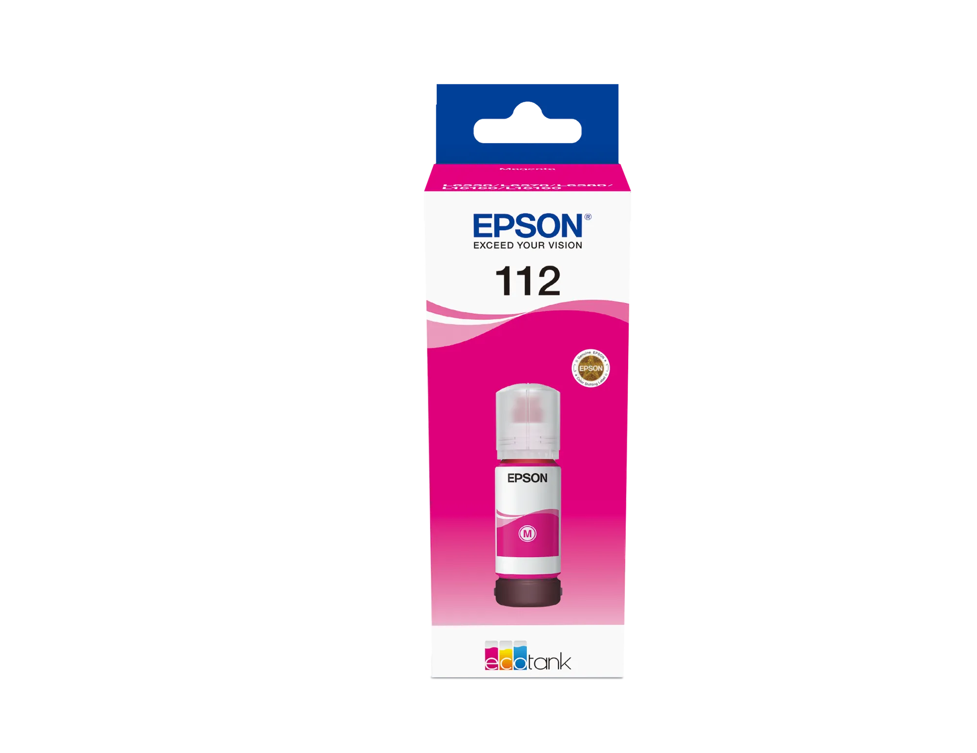 Image 1 for Epson 112 EcoTank Pigment Magenta Ink Bottle