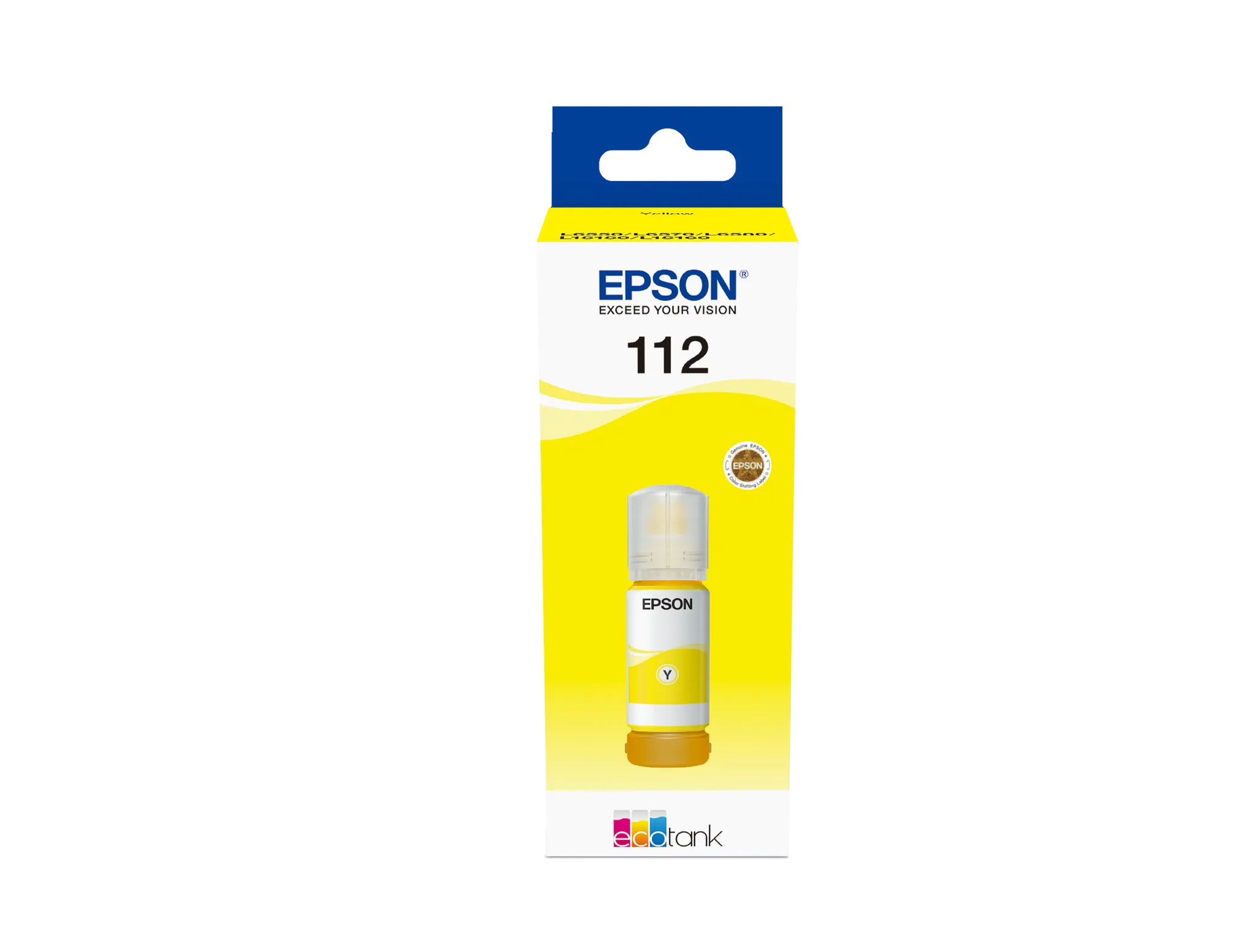 Image 1 for Epson EcoTank Pigment Yellow Ink Bottle - 70ml