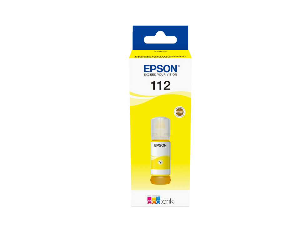 Image 1 for Epson EcoTank Pigment Yellow Ink Bottle - 70ml