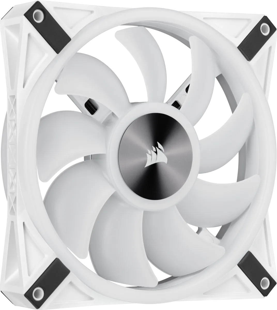 Image 3 for Corsair iCUE QL140 RGB 140mm PWM Dual Fan Kit - White