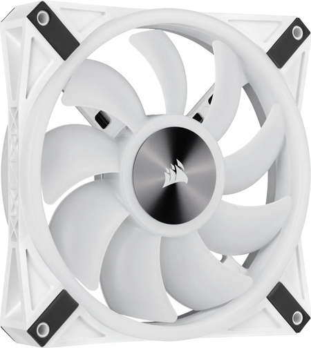 Image 3 for Corsair iCUE QL140 RGB 140mm PWM Dual Fan Kit - White