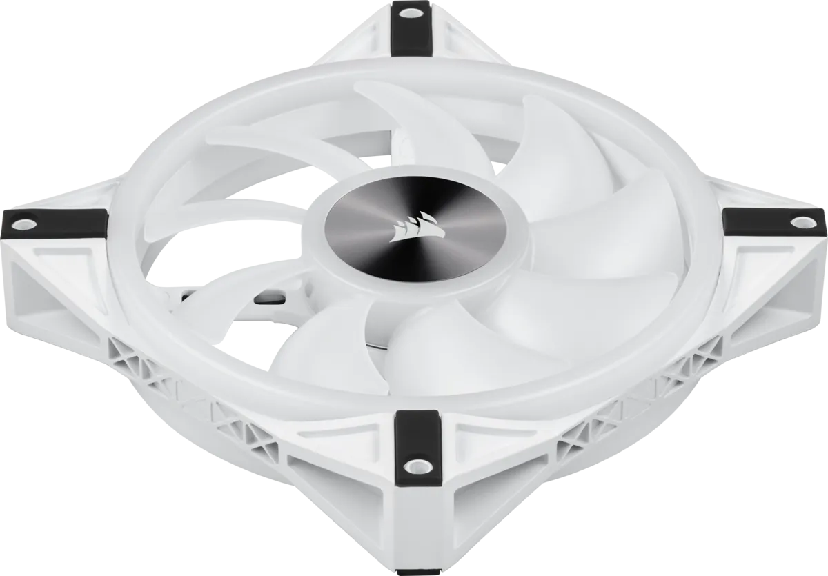Image 7 for Corsair iCUE QL140 RGB 140mm PWM Dual Fan Kit - White