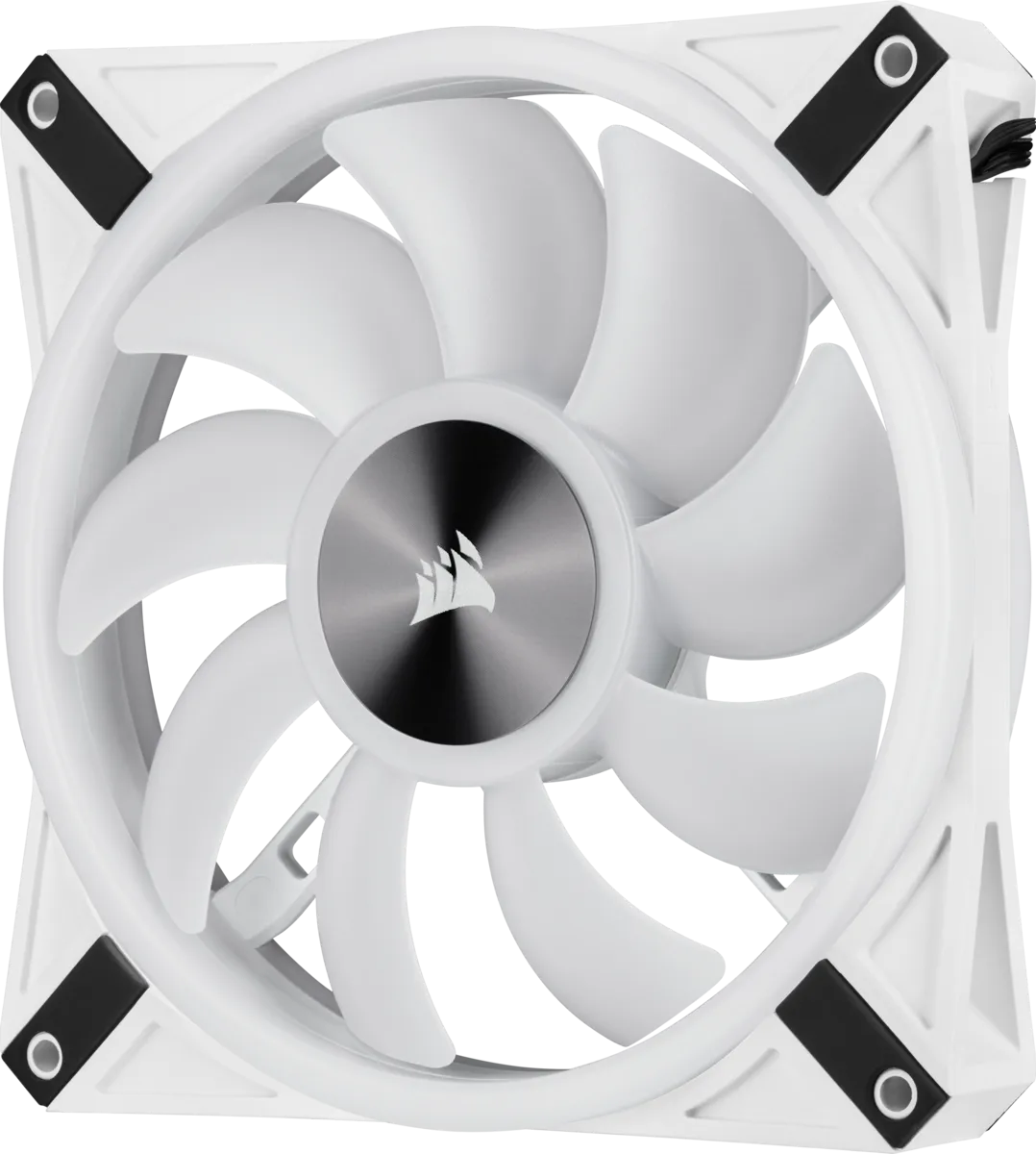 Image 13 for Corsair iCUE QL140 RGB 140mm PWM Dual Fan Kit - White