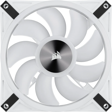Image 15 for Corsair iCUE QL140 RGB 140mm PWM Dual Fan Kit - White