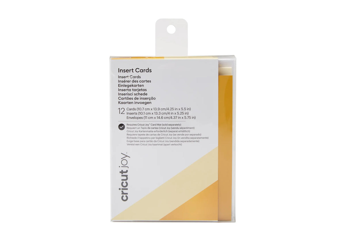 Image 4 for Cricut Joy Insert Cards 12-Pack - Cream and Holo