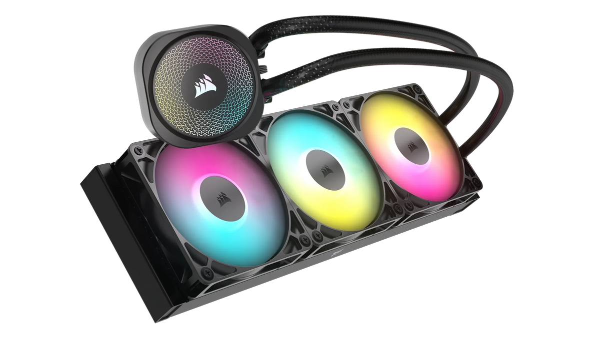 Image 12 for Corsair Nautilus 360 RS ARGB 360mm Liquid CPU Cooler - Black