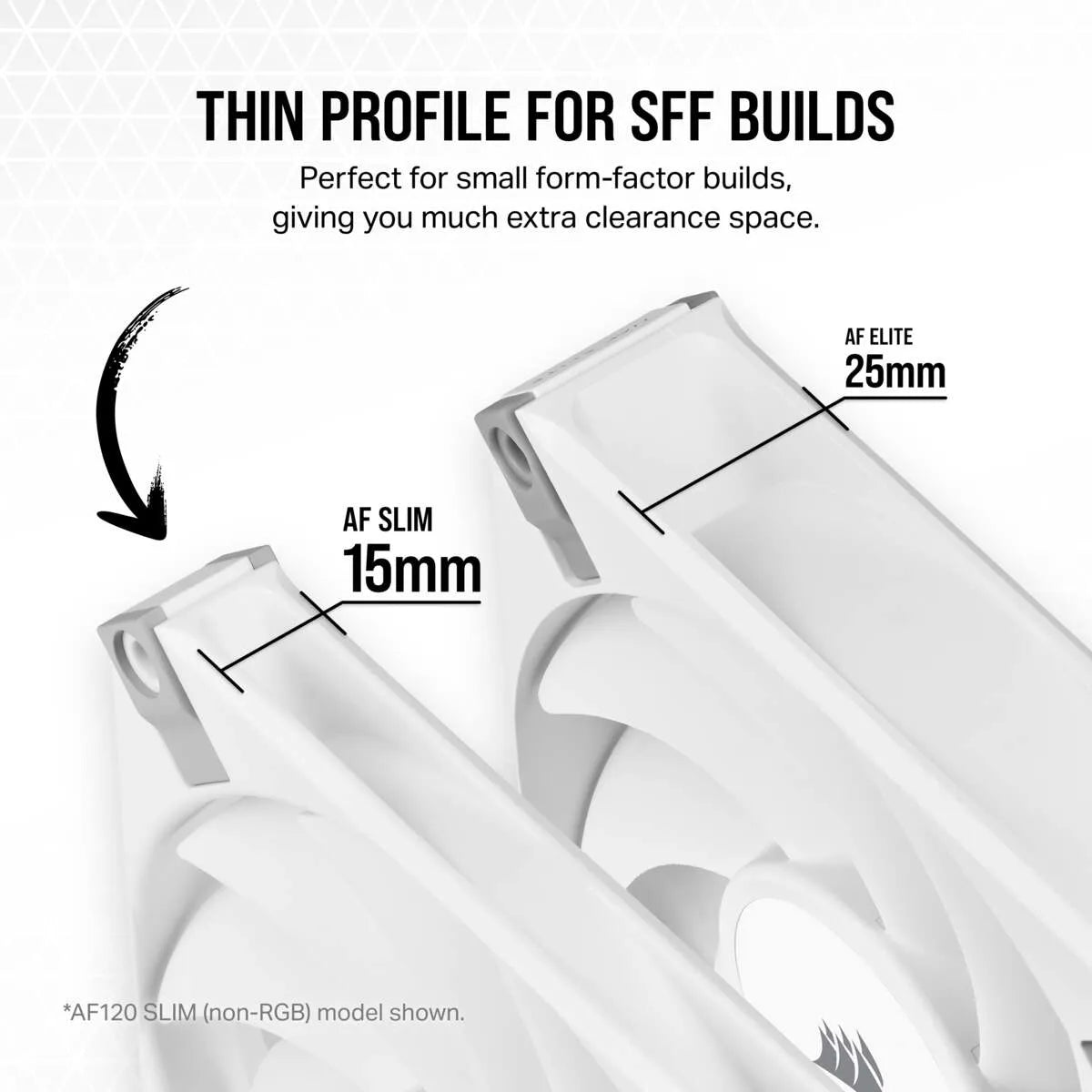 Image 13 for Corsair iCUE AF120 RGB SLIM 120mm PWM Fan