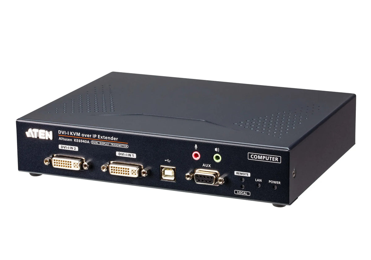 Image 2 for ATEN DVI-I Dual Display KVM over IP Receiver