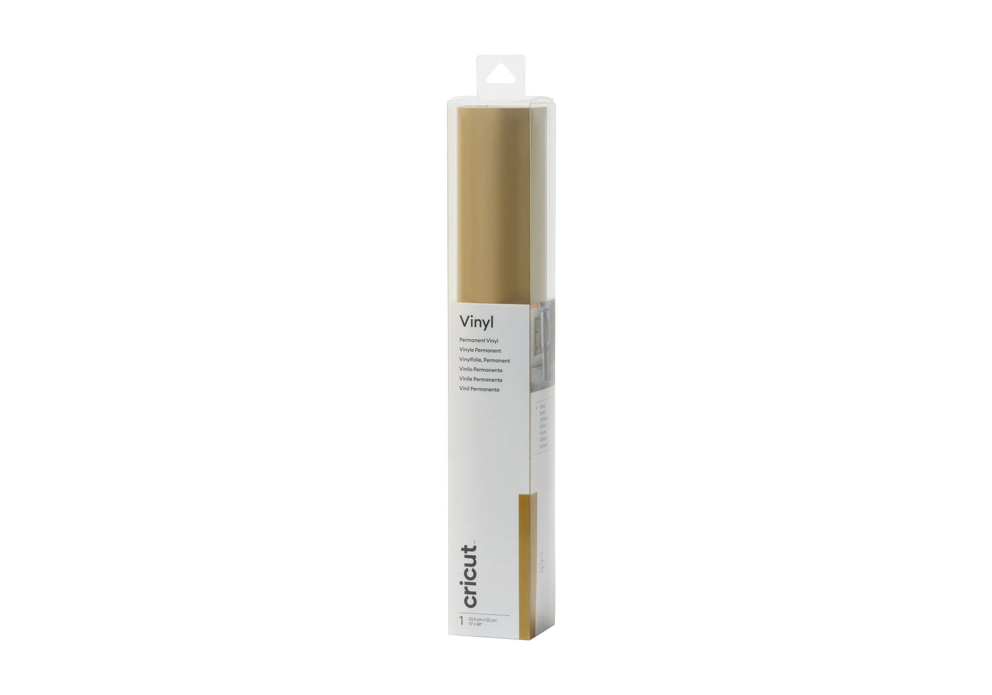 Image 4 for Cricut Premium Permanent Vinyl - Gold, 30cm x 120cm