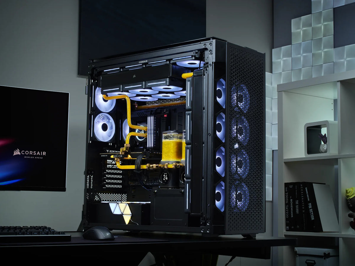 Image 8 for iCUE LINK 9000D AIRFLOW Tempered Glass Super-Tower