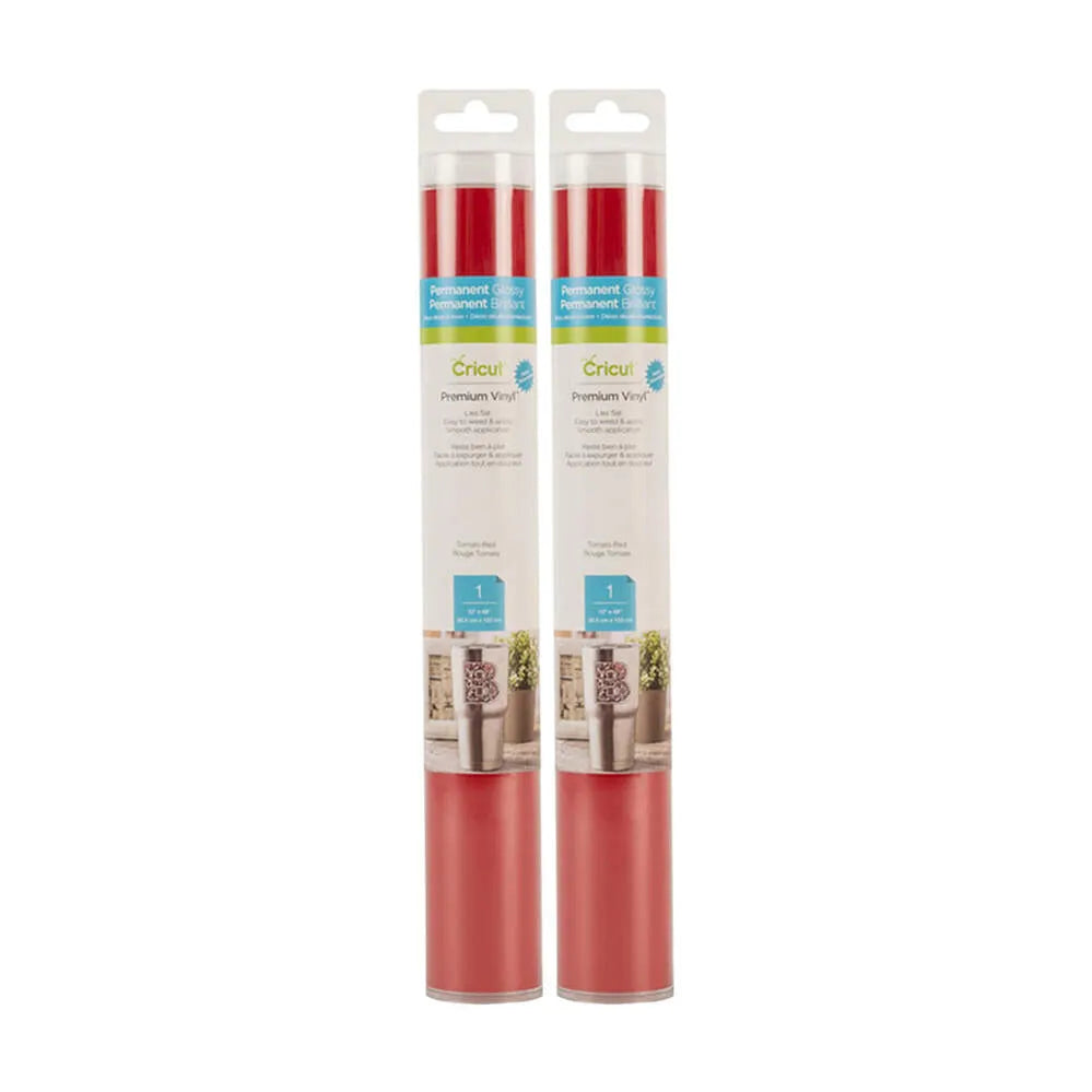 Image 2 for Cricut Premium Vinyl Permanent - Tomato Red (30x120cm)