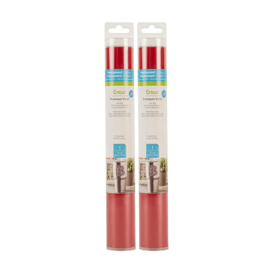 Image 2 for Cricut Premium Vinyl Permanent - Tomato Red (30x120cm)
