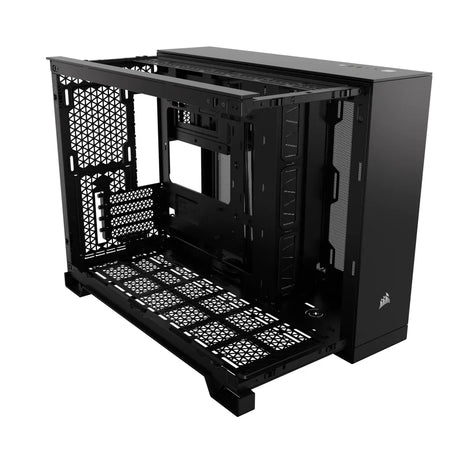 Image 6 for Corsair iCUE 2500X Micro ATX Dual Chamber PC Case - Black