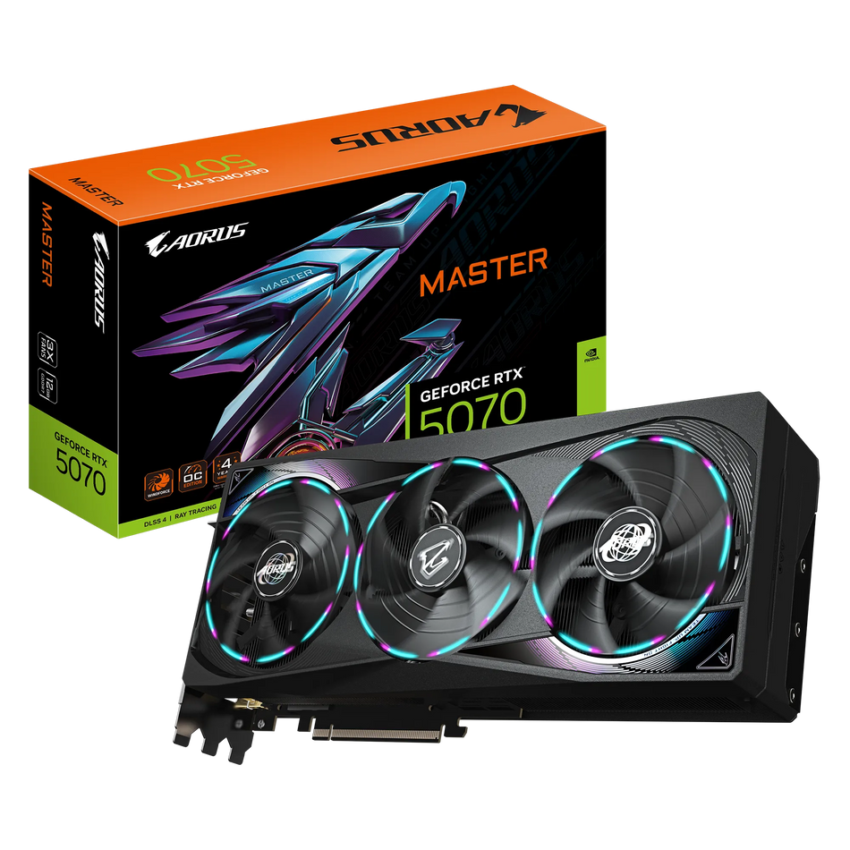 Image 5 for GIGABYTE GeForce RTX 5070 AORUS MASTER 12GB GDDR7