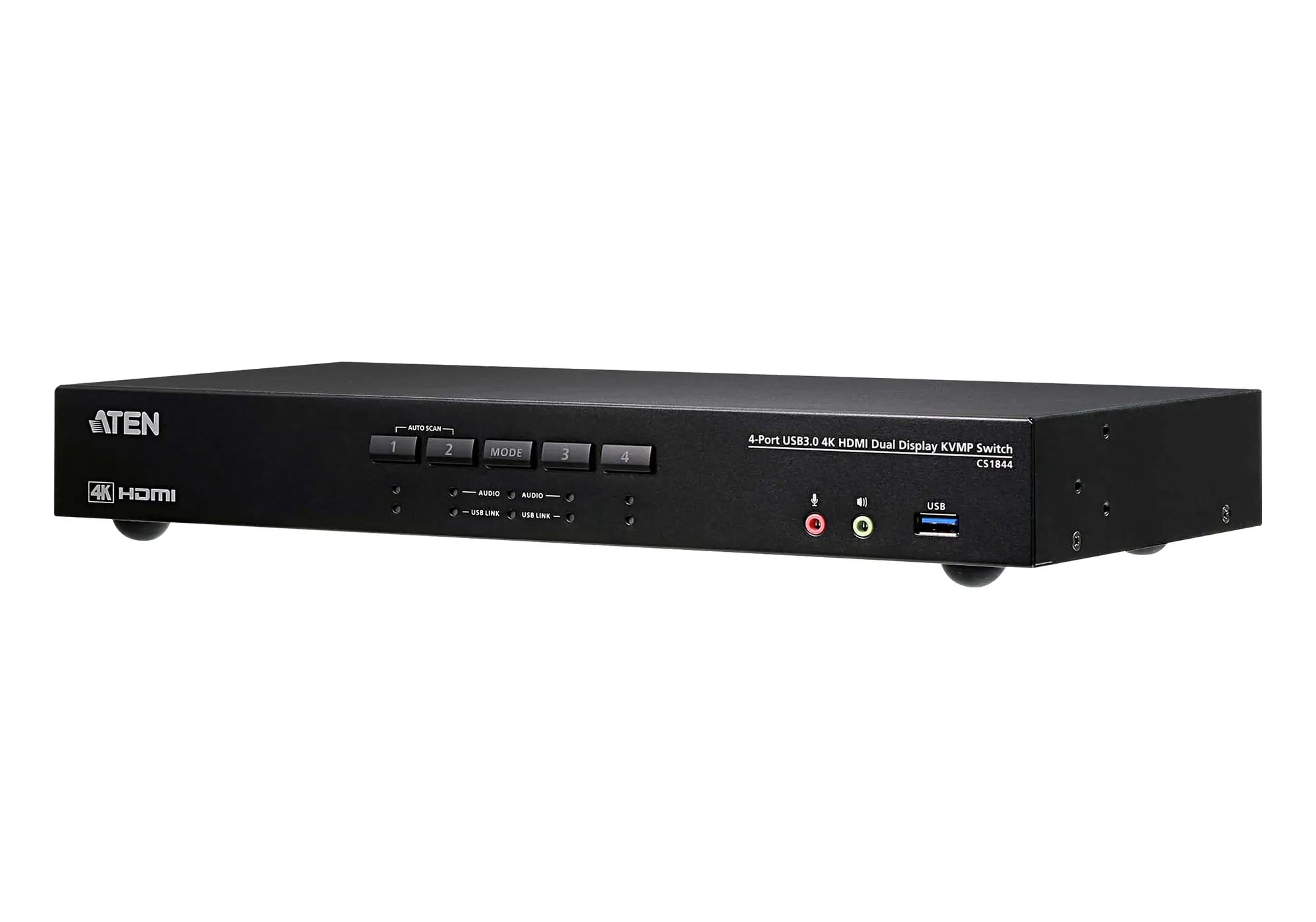 Image 2 for ATEN 4-Port USB 3.0 4K HDMI Dual Display KVMP Switch