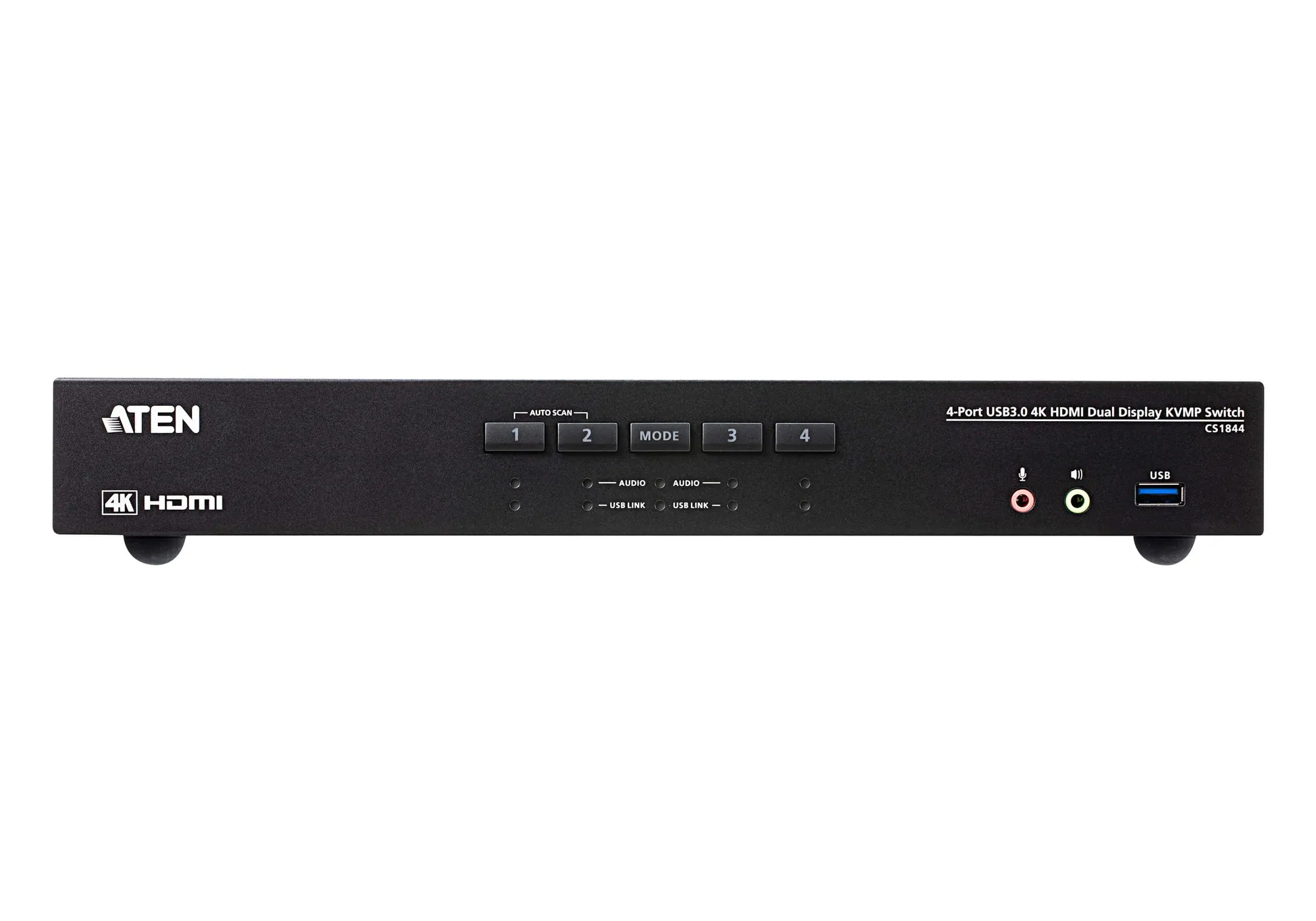 Image 3 for ATEN 4-Port USB 3.0 4K HDMI Dual Display KVMP Switch