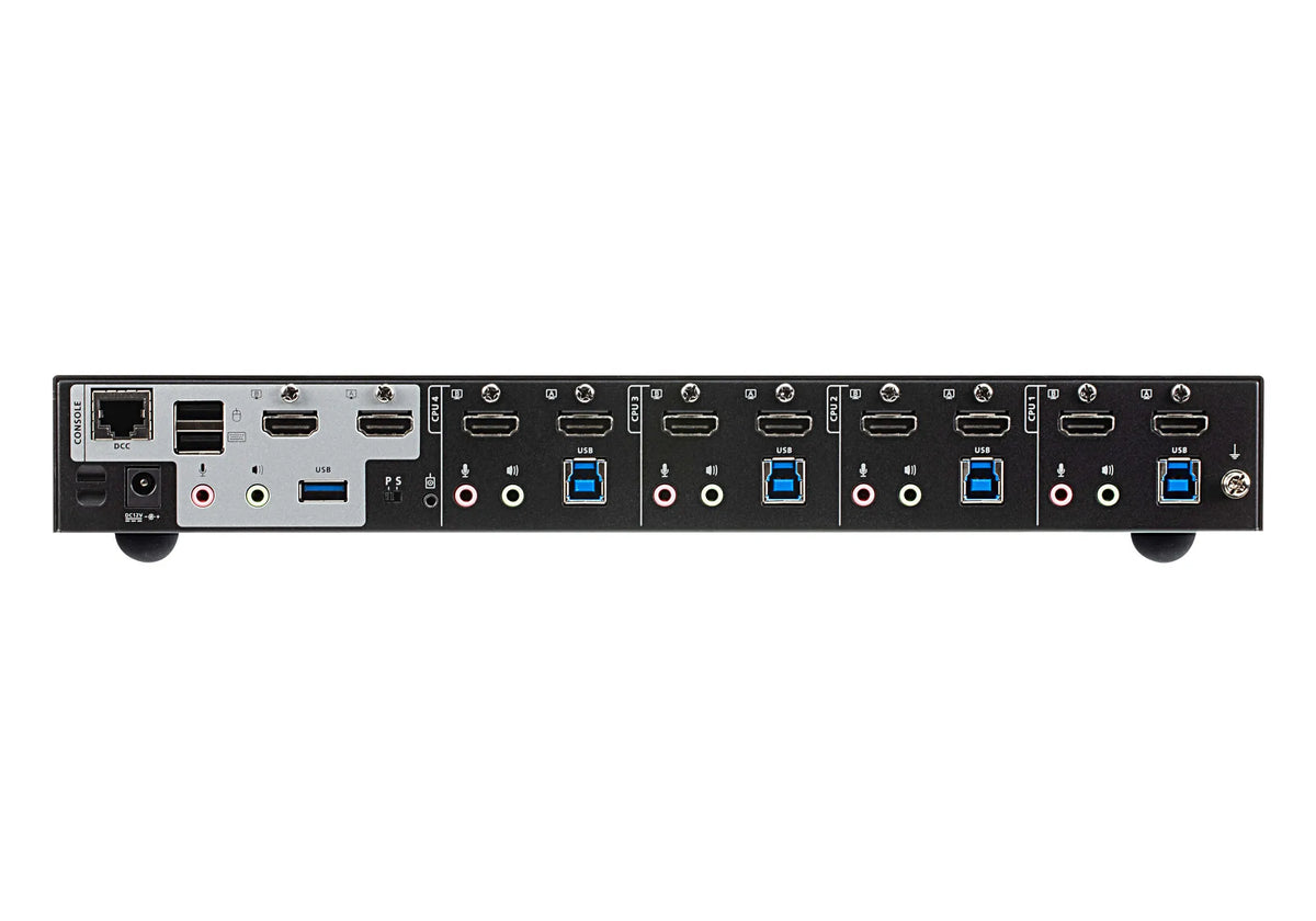 Kvmp ATEN 4-Port USB 3.0 4K HDMI Dual Display KVMP Switch – inPC