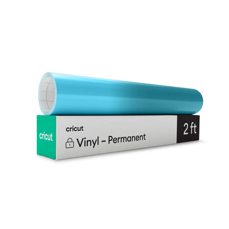 Image 3 for Cricut Premium Vinyl - Permanent Cold Blue 30x60cm