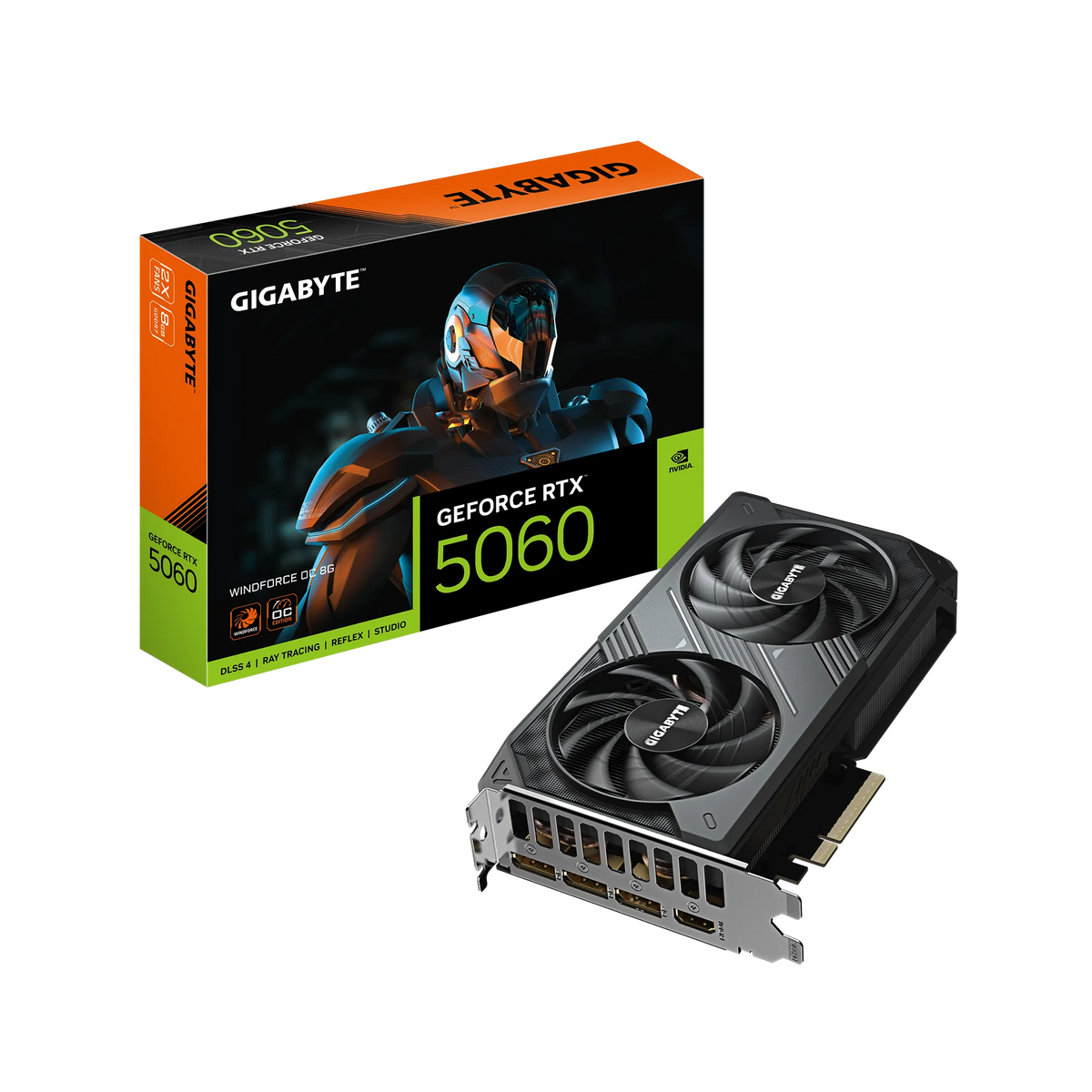 Image 2 for GIGABYTE GeForce RTX 5060 WINDFORCE OC 8GB GDDR7